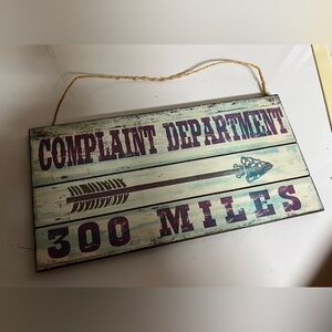 Fun Humor Wooden Sign